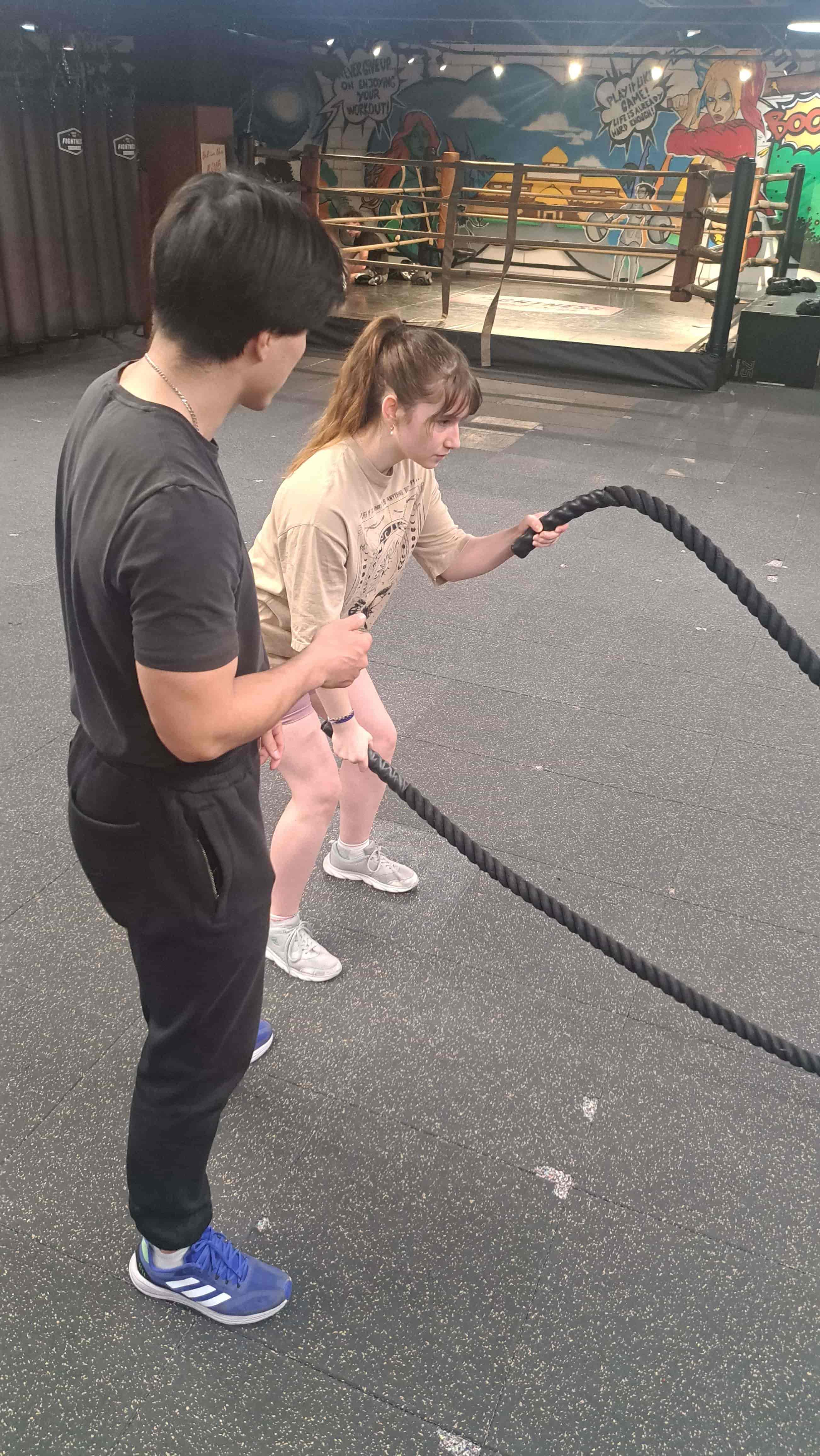 Séance de préparation physique à Grenoble
